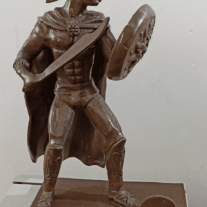 Guerrero en bronce